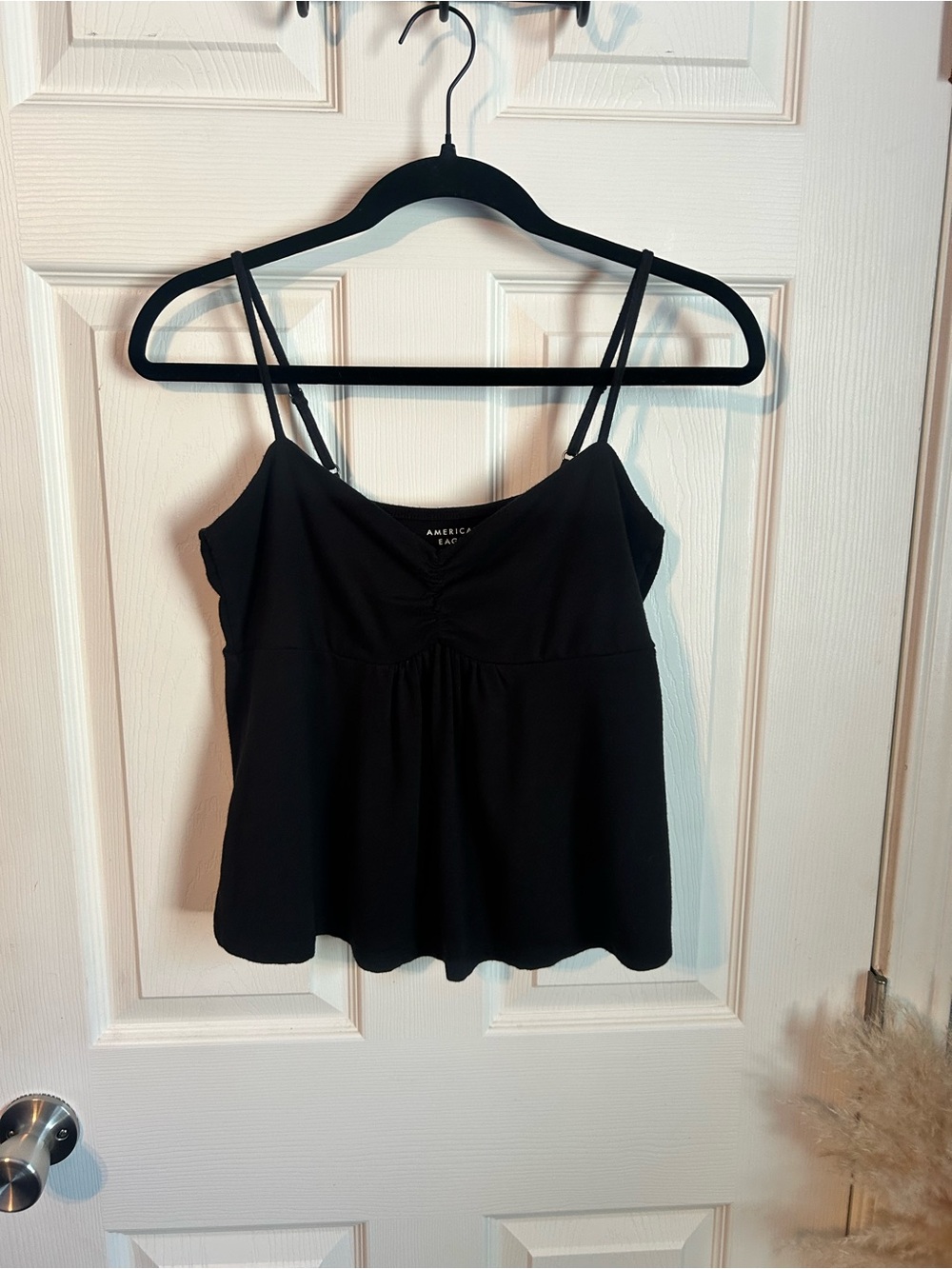 American Eagle Outfitters Black Babydoll Cami